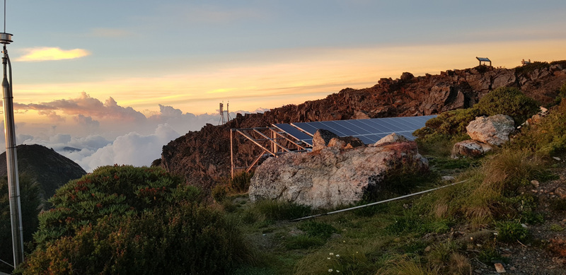 Station de base sur le mont de jade (Photo:NCC)