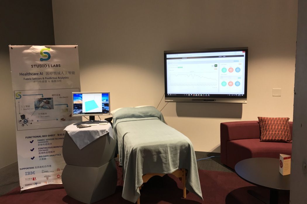 Un drap intelligent pour un suivi médical non-invasif
