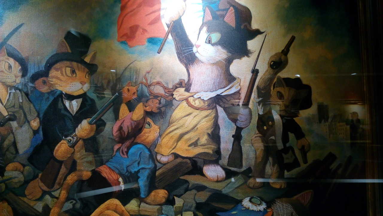 On en parle à Taiwan : Taitung ruin academy, exposition d'art félin, 