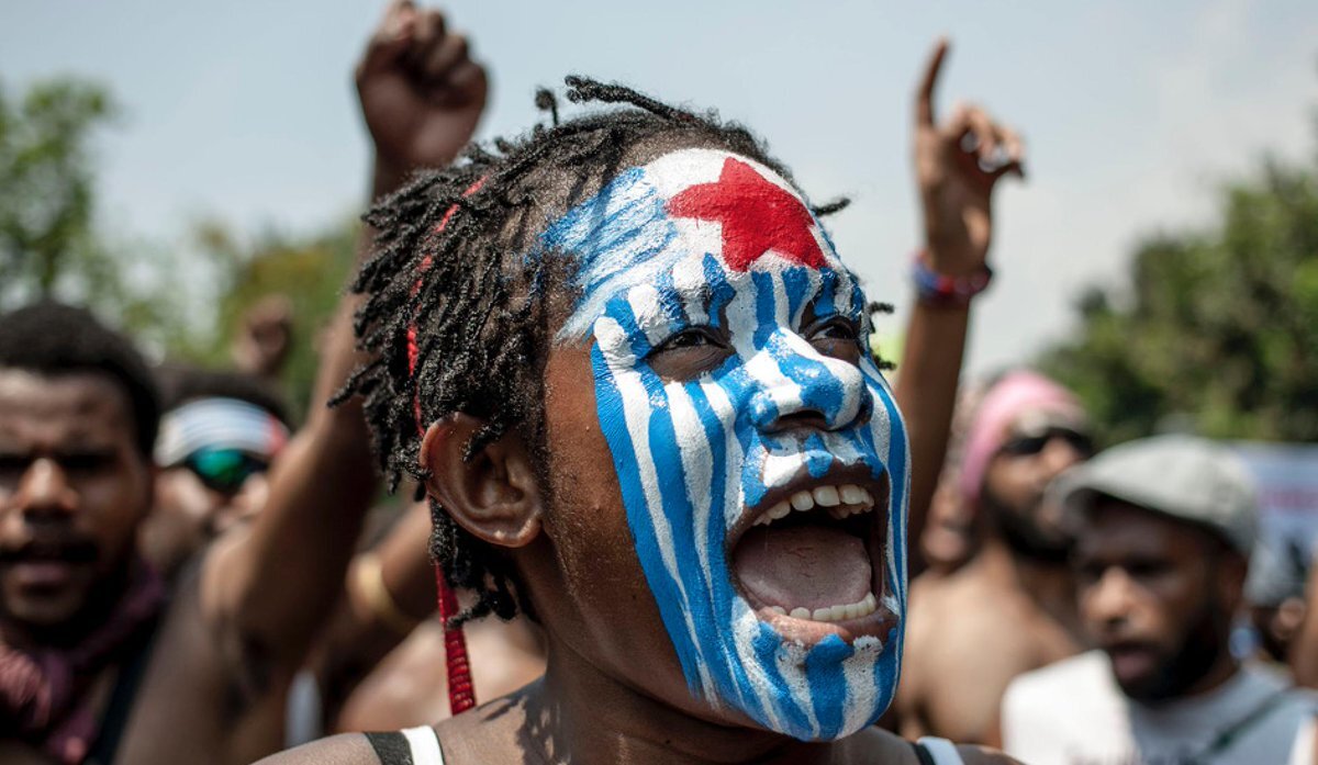 (Image : Compte Twitter de FreeWestPapua)