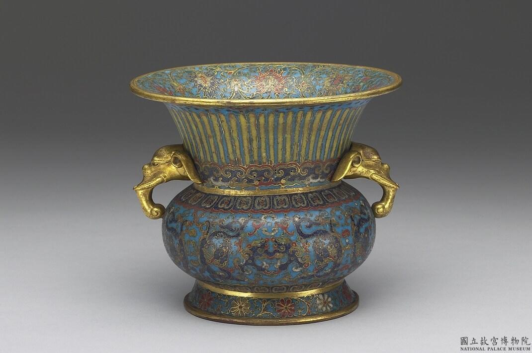 L'émail cloisonné du style Jingtai