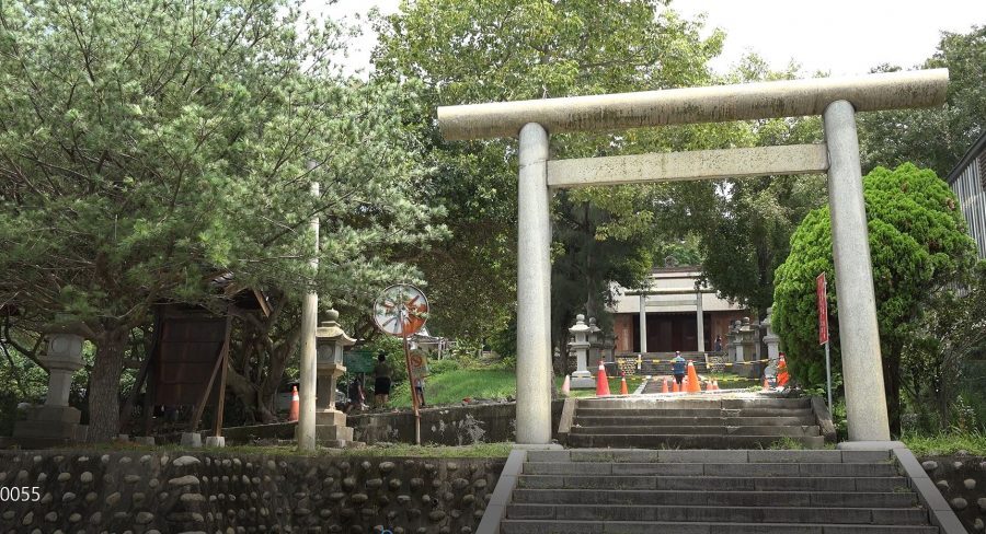 Vestige de temple shintoïste (photo RTI)