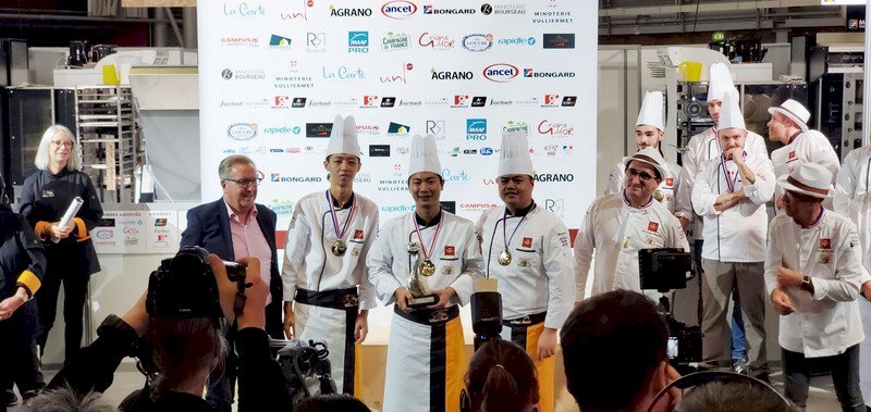 L’équipe taiwanaise glane la 2e place du « Mondial du Pain »