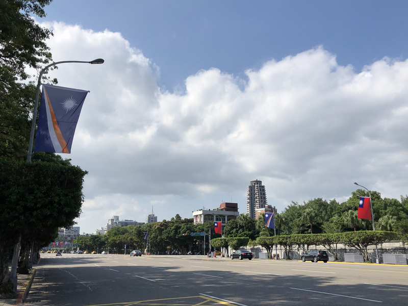 La Présidente des îles Marshall arrive à Taiwan