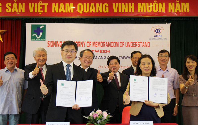 Taiwan et le Vietnam signent un protocole d’entente dans la prévention contre la peste porcine africaine