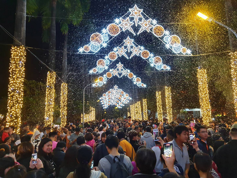 Célébrations de Noël à Pingtung (photo CNA)