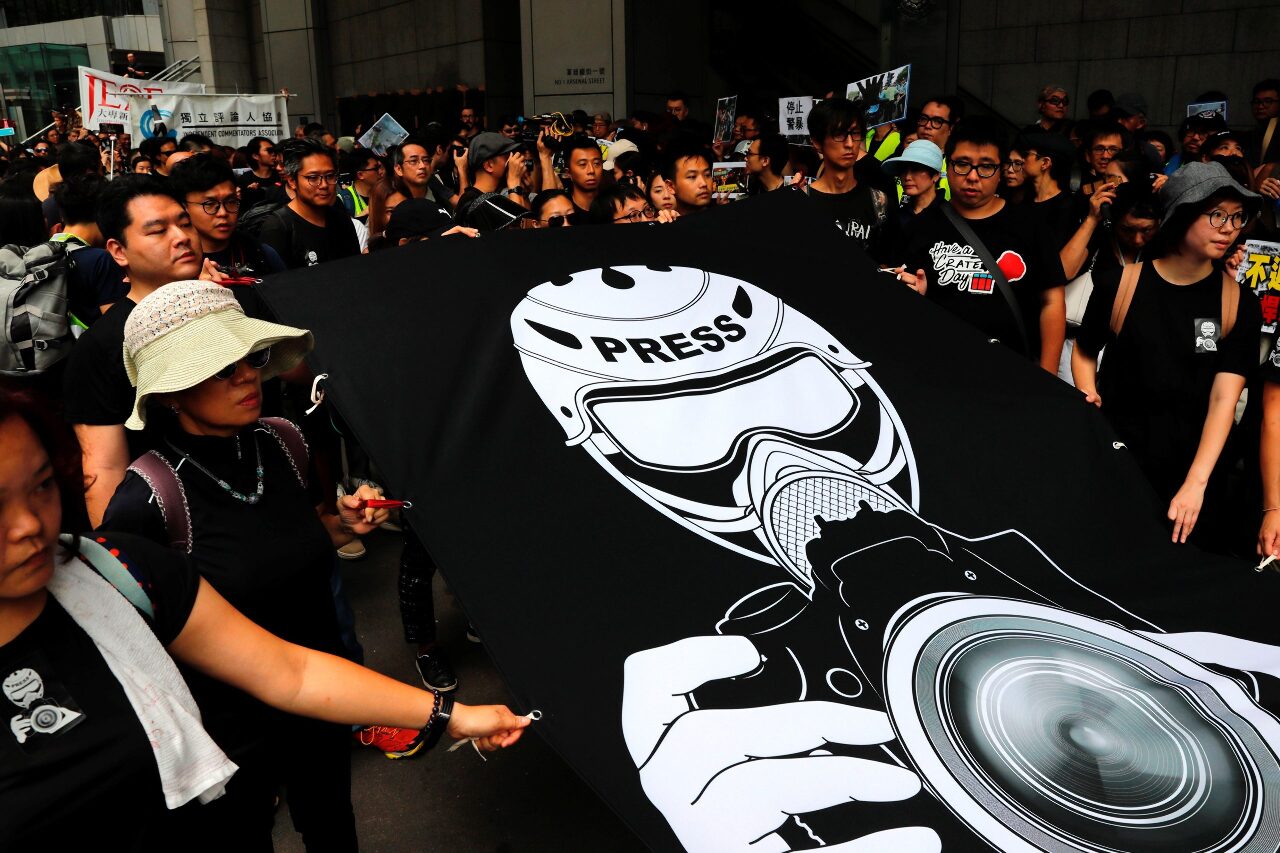Selon le comité de protection des journalistes, la Chine détruit la liberté de la presse à Taiwan et à Hong Kong