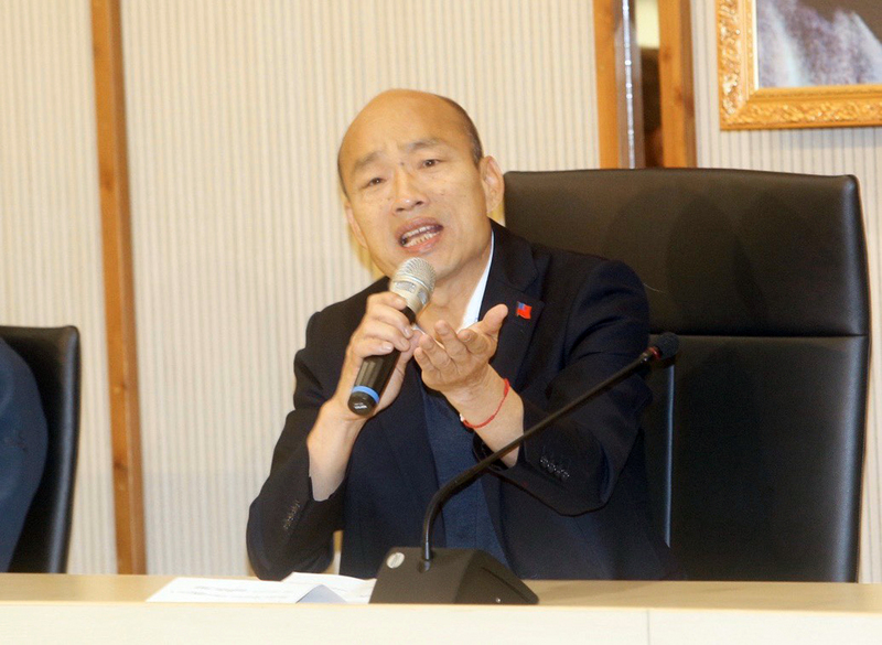 Plus de 110 000 signatures en 5 jours pour la destitution du maire de Kaohsiung, Han Kuo-yu