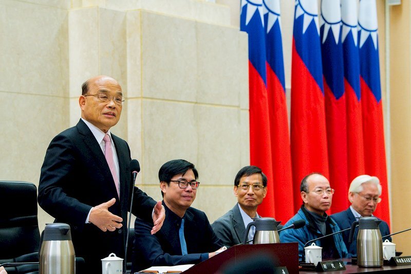 Le premier ministre Su Tseng-chang conserve son poste