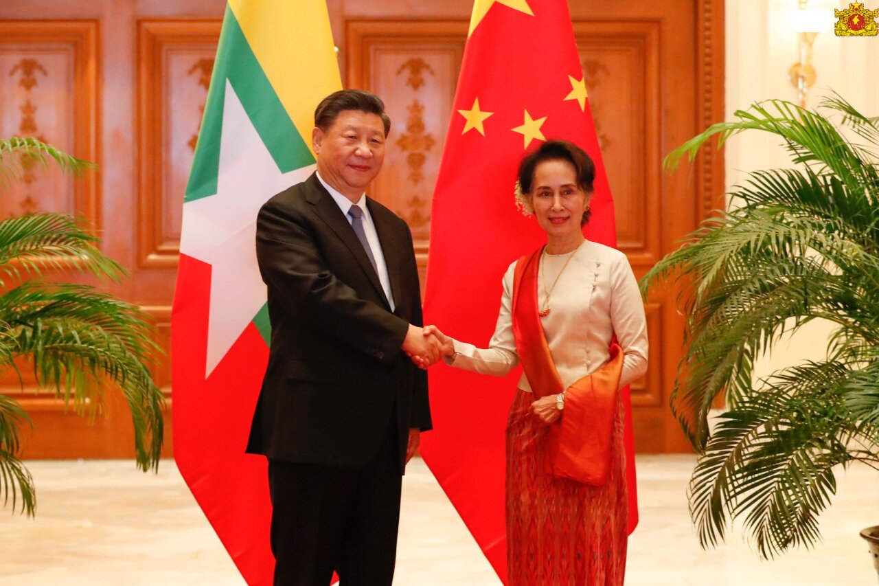 (Image : Page Faceboook du Myanmar State Counsellor Office)