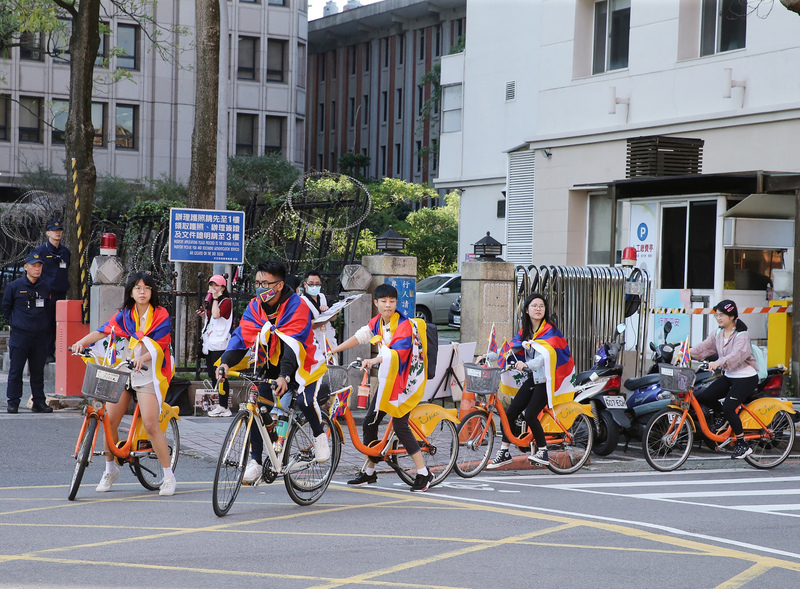 Une activité à Taipei pour le Tibet Libre