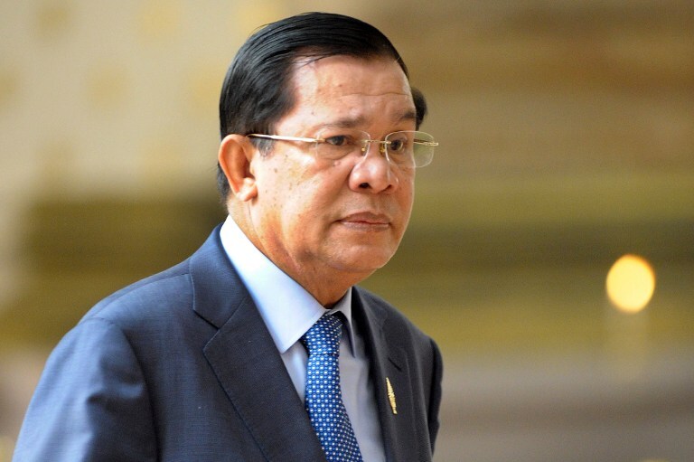 Le président cambodgien Hun Sen (Image : AFP)