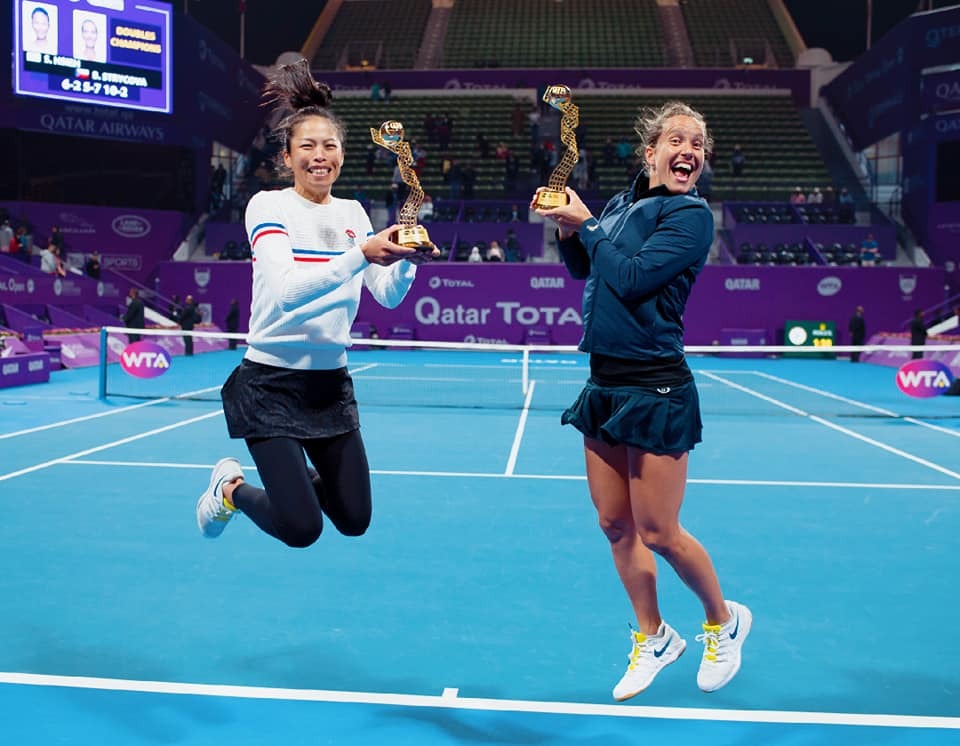 La paire Hsieh-Strýcová remporte leur deuxième tournoi d’affilé