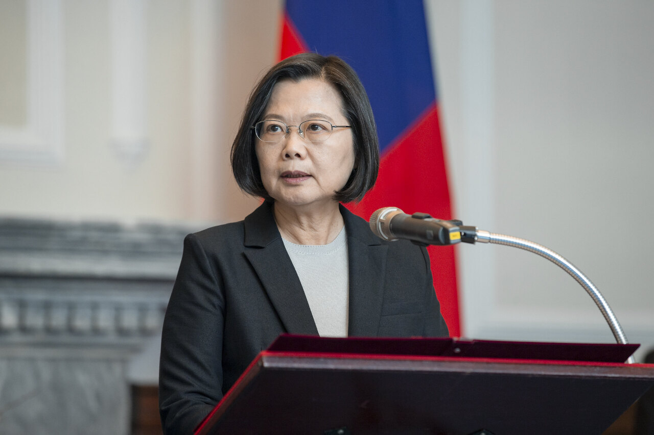 Tsai Ing-wen affiche son soutien aux Hongkongais
