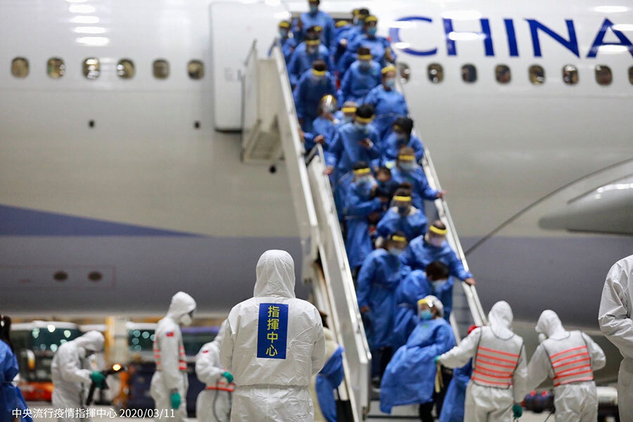 Résultats négatifs pour l’ensemble des Taiwanais rapatriés depuis Wuhan