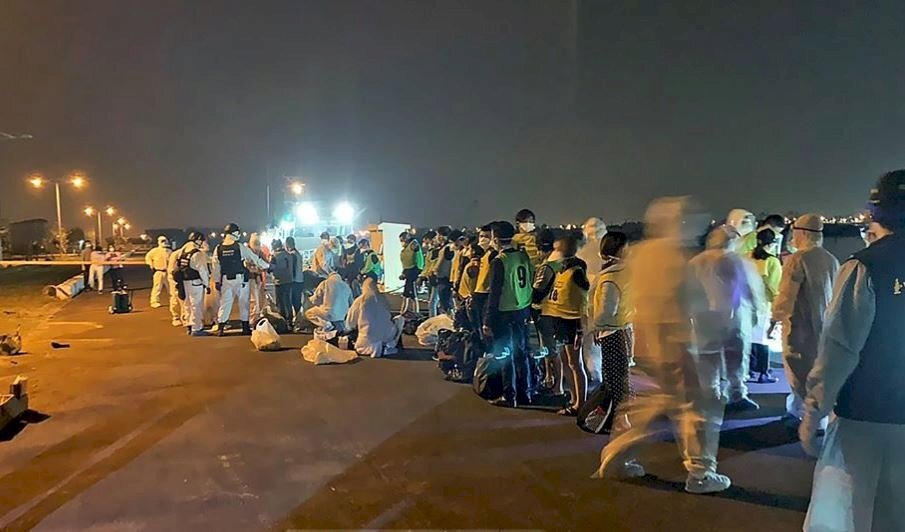 31 clandestins vietnamiens arrêtés, six échappés