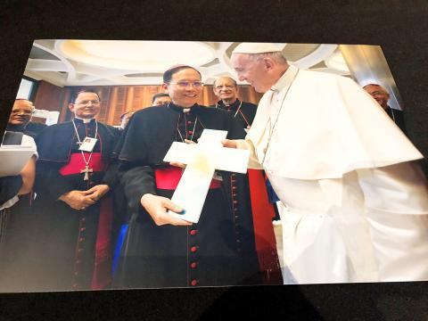 Le Pape nomme Chung An-chu comme archevêque de Taipei