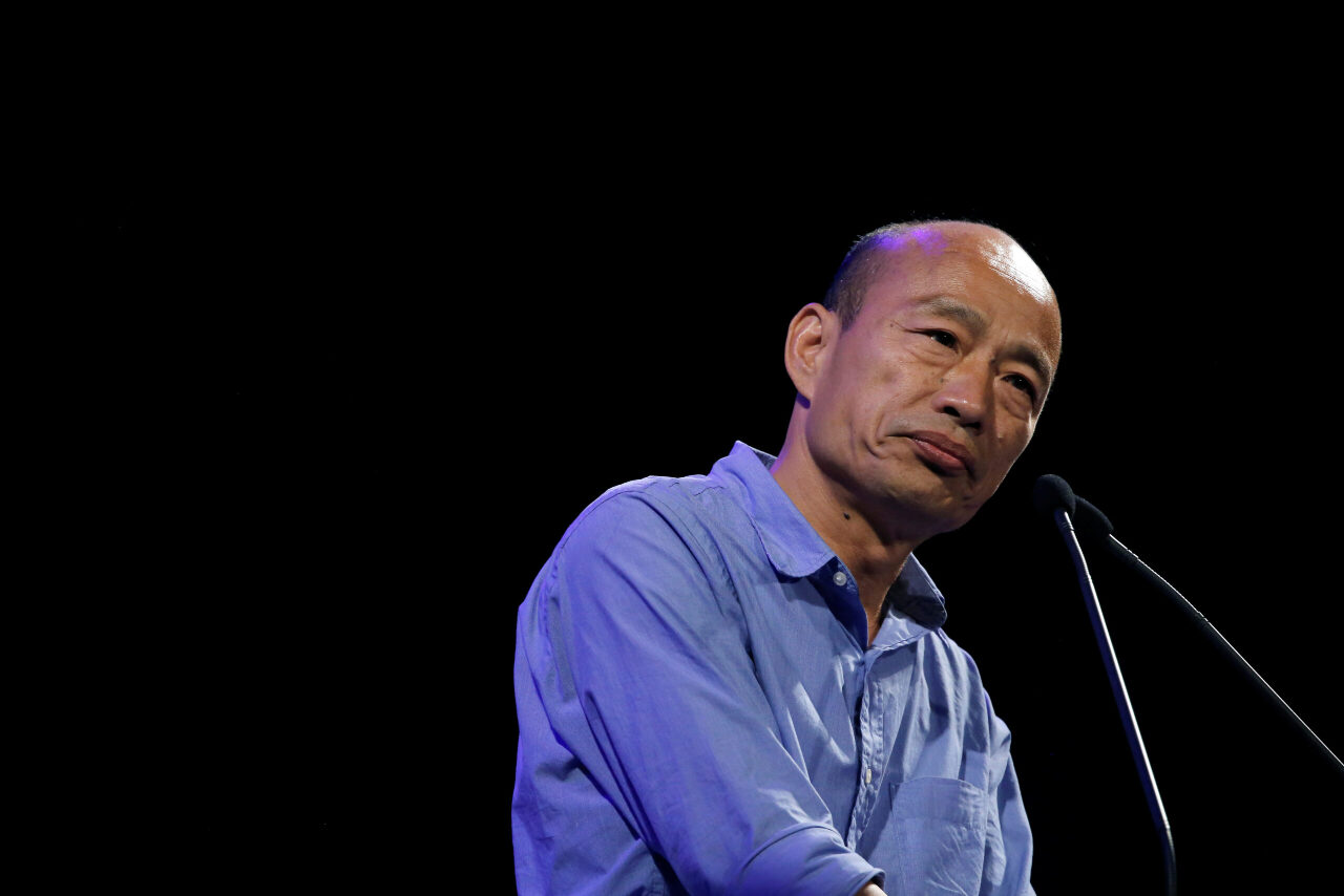 Destitution de Han Kuo-yu, photo REUTERS/Ann Wang