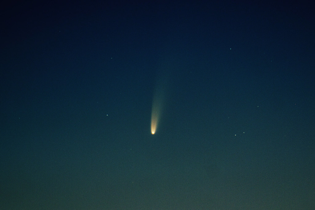 La comète Neowise également visible à Taiwan