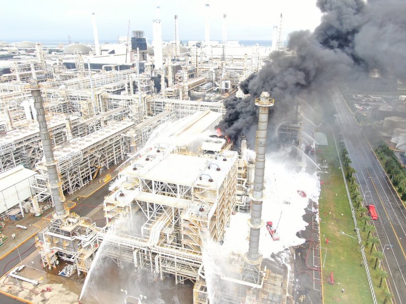 Incendie au complexe pétrochimique de Mailiao : FPCC reçoit une amende de 5 millions de dollars taiwanais pour pollution de l'air