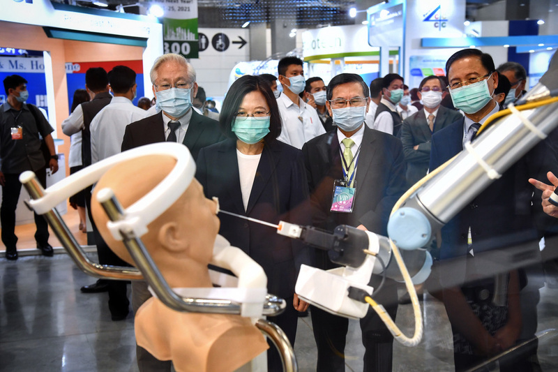 Inauguration du salon Bio Asia - Taiwan