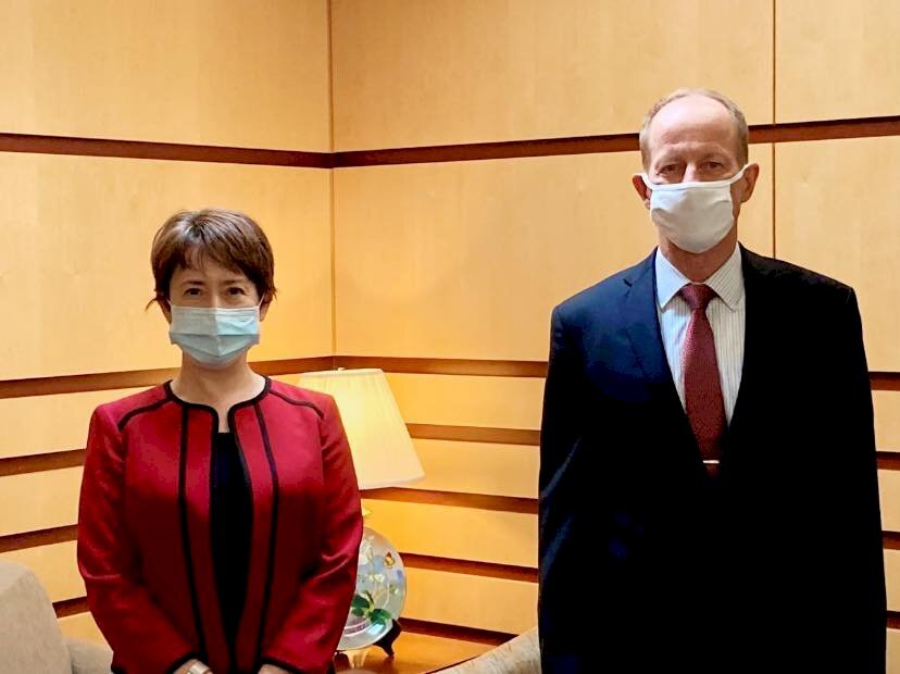 La représentante taiwanaise reçue au Département d’Etat américain