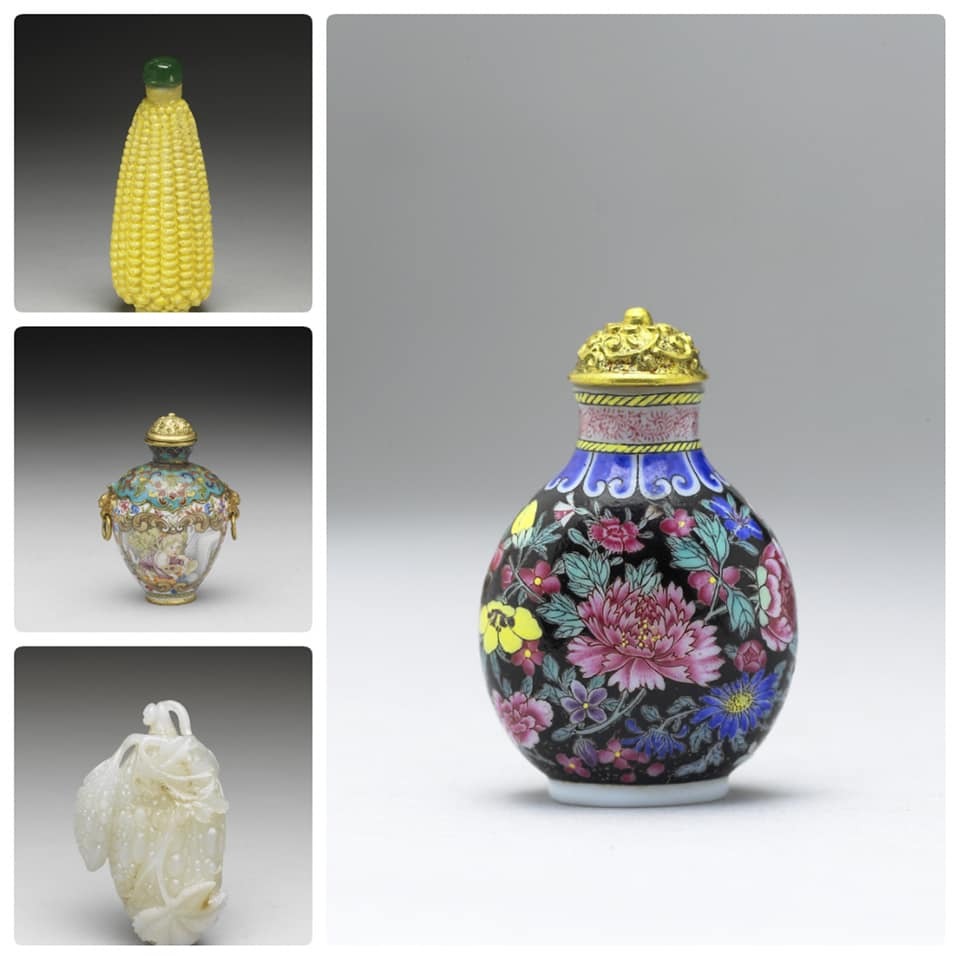 Nouvelle exposition sur les tabatières chinoises de la période des Qing au Musée national du Palais