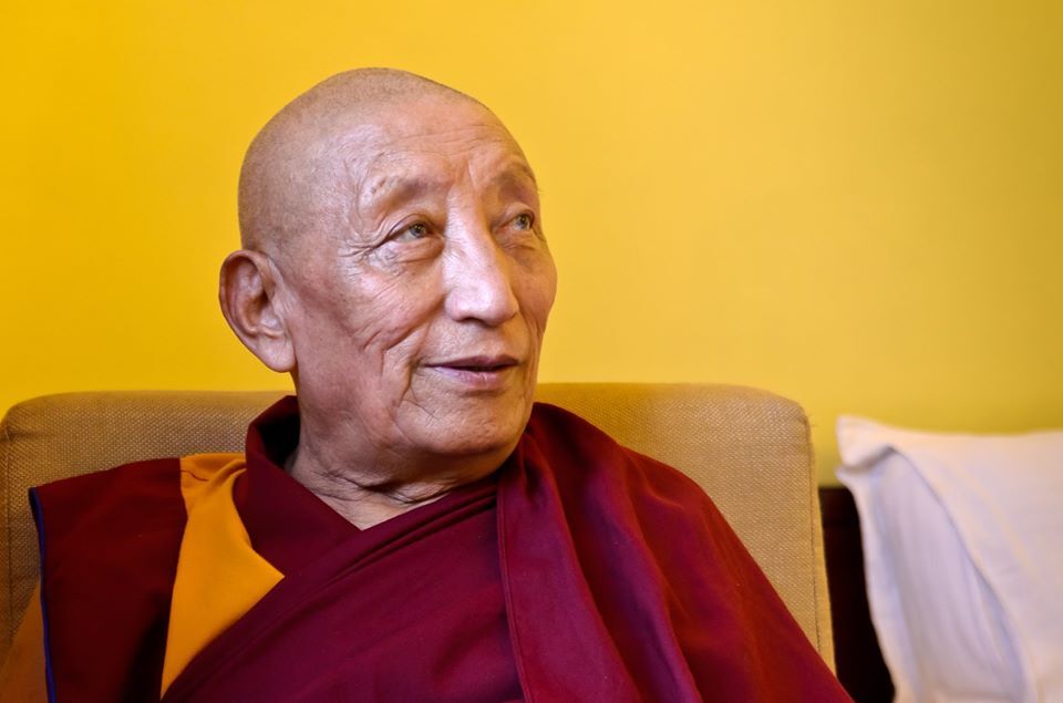 Le Tibétain Jampa Gyaco comme en état de samâdhi après son décès