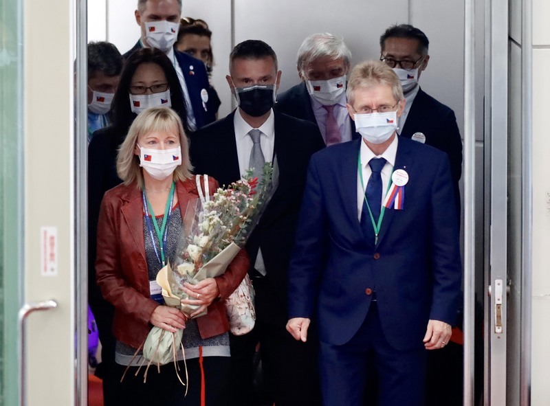 Le président du Sénat tchèque est arrivé à Taiwan