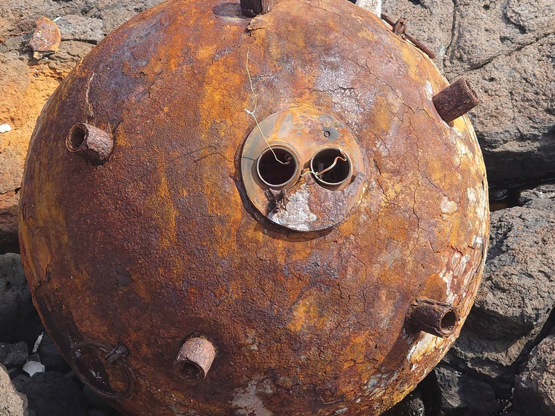 Une mine marine retrouvée à Penghu