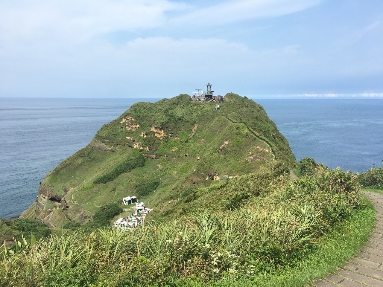 Zhong, Cap de Bitoujiao, terminal de bus, douhua