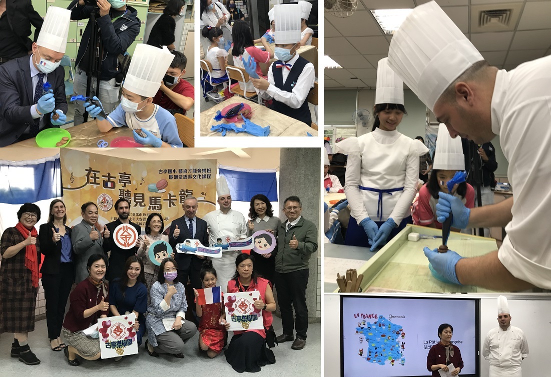 La culture francophone s’invite dans l’assiette des élèves de primaire taiwanais