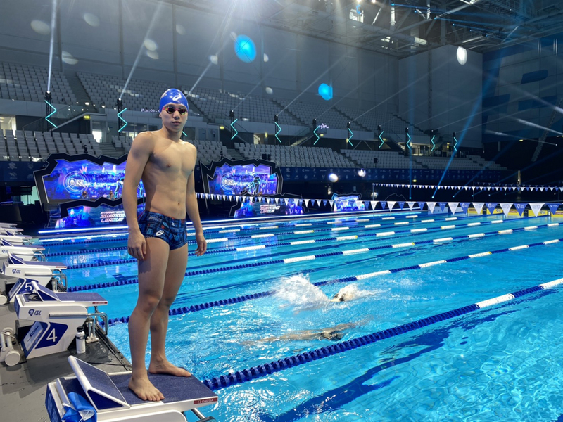 Eddie Wang bat un nouveau record national de 200 m papillon sur parcours court