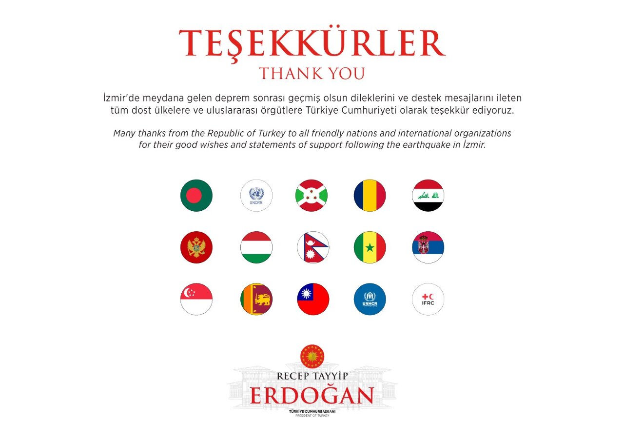 Tremblement de terre en Turquie : le drapeau taiwanais disparait du tweet du président Erdogan