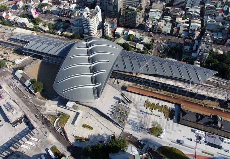 Gare de Taichung (Photo Taiwan Architect)