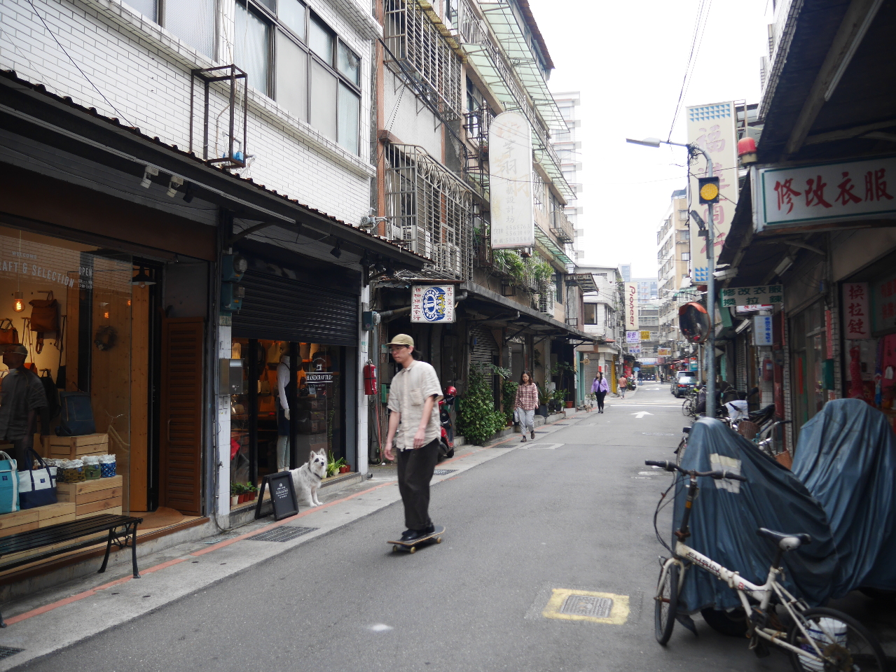 Rue de Taipei (Photo Clément Tricot, Urbantaiouan)