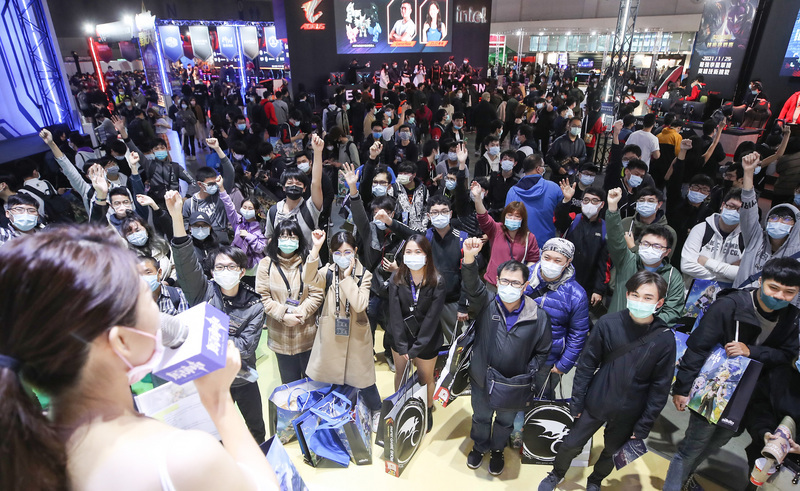 Le Taipei Game Show, l'un des rares événements de jeux vidéos à pouvoir accueillir du public