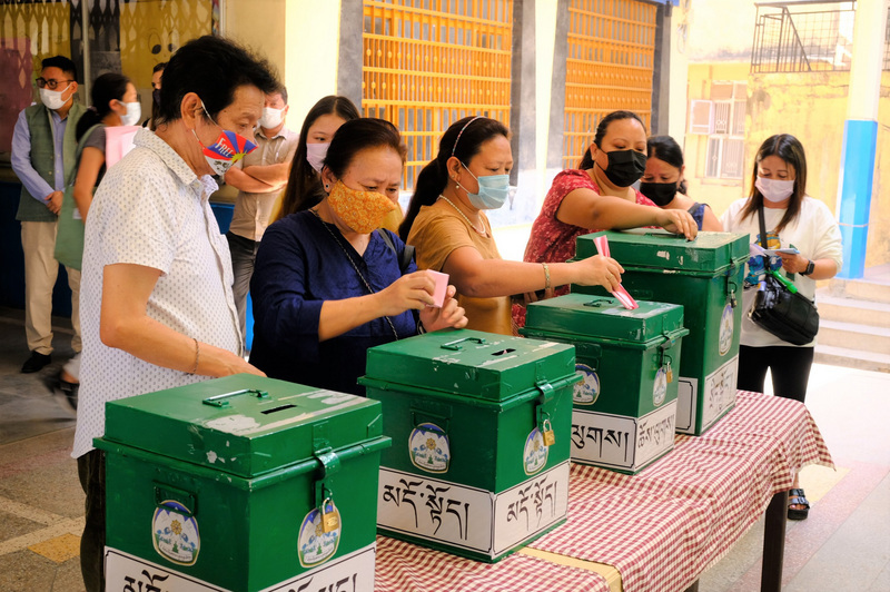 La communauté du Tibet en exil s’est rendue aux urnes le dimanche 11 avril pour le deuxième tour du scrutin des élections (CNA)