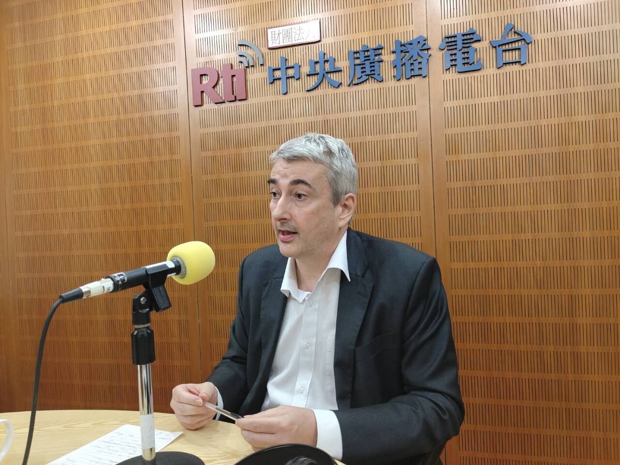 Frédéric Verheyden présente les axes de travail du Bureau belge à Taipei