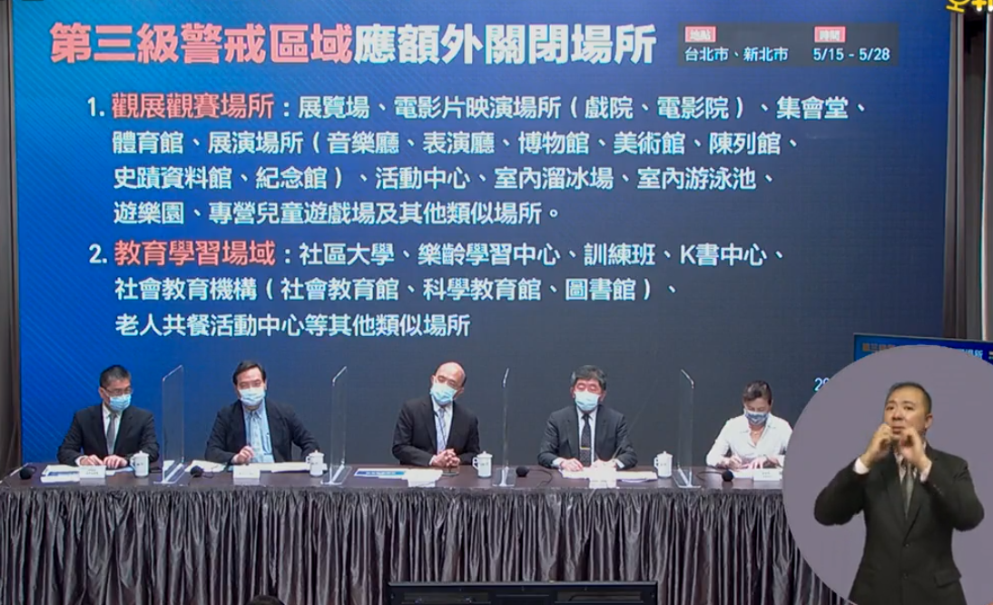 Covid-19 : Taipei et le Nouveau Taipei passent à l’alerte de niveau III