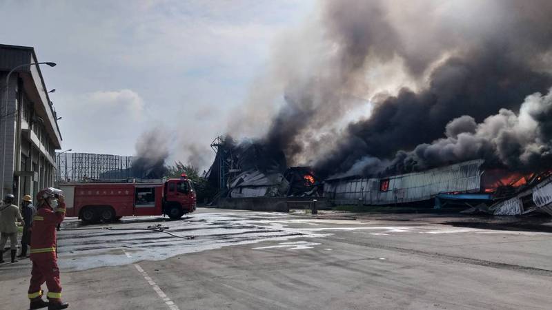 Incendie maîtrisé à la Centrale électrique au charbon de Taichung