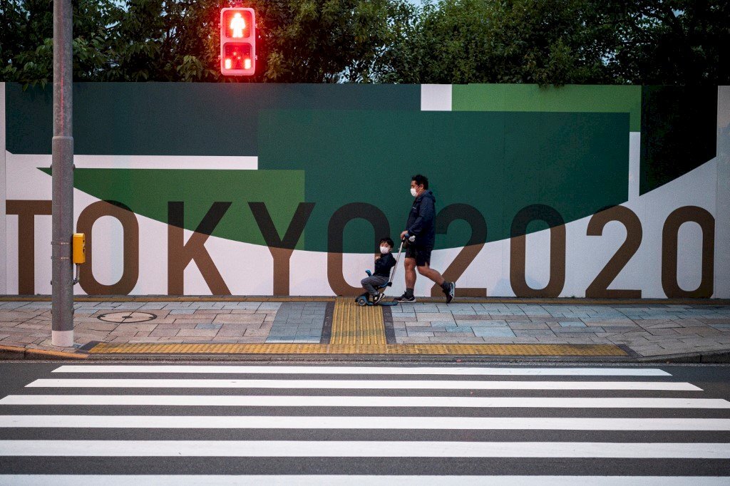 Les JO de Tokyo débuteront officiellement le 23 juillet 2021 (Image : AFP)