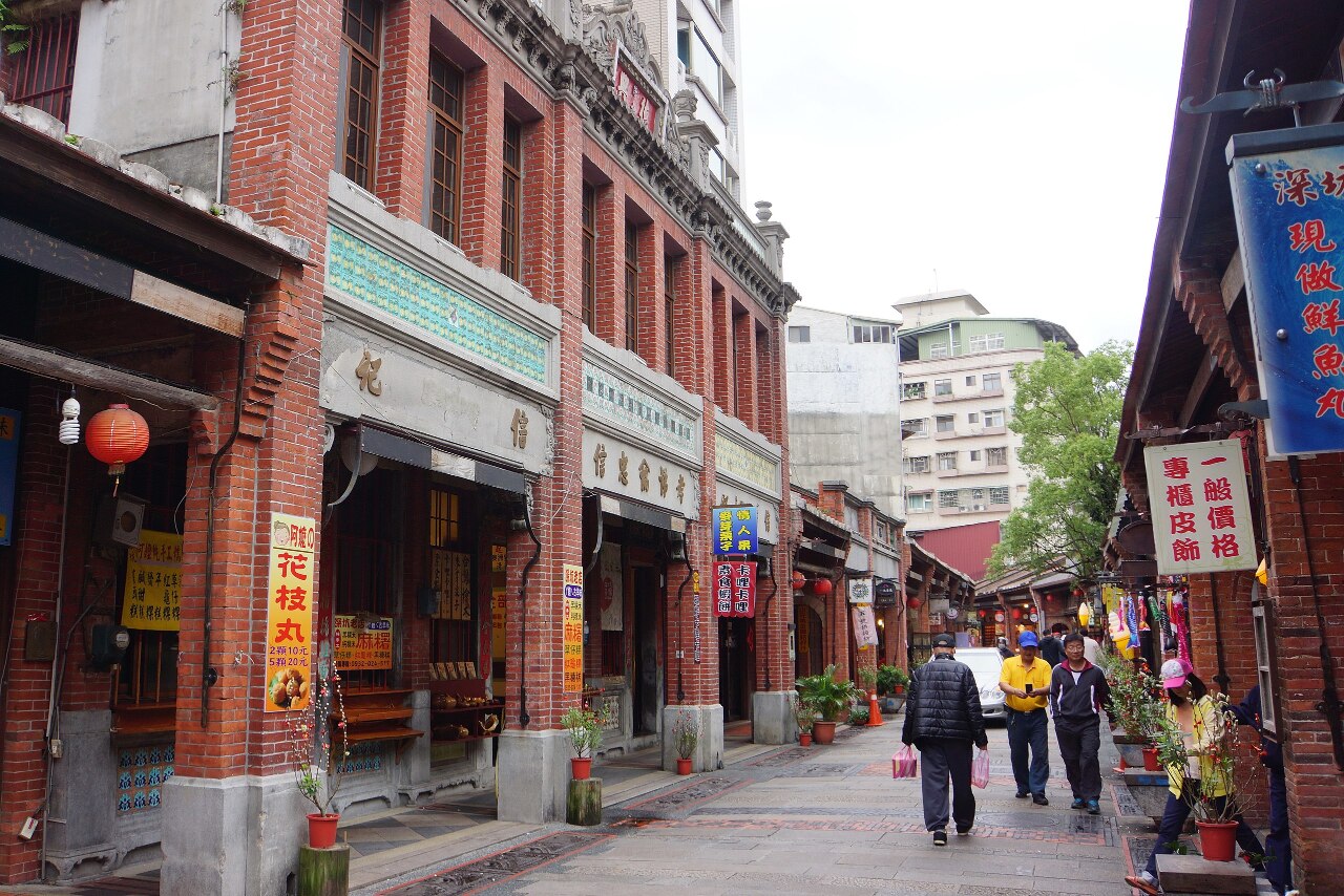 Vieille rue de Shenkeng (photo wikipedia)