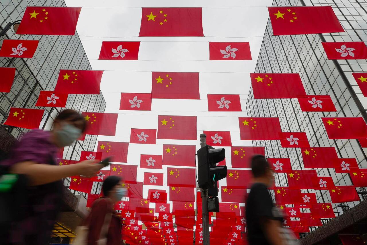 La revue Asie-Pacifique de cette semaine est une revue thématique consacrée à l’exode des Hong Kong à l’étranger (Image : Associated Press)