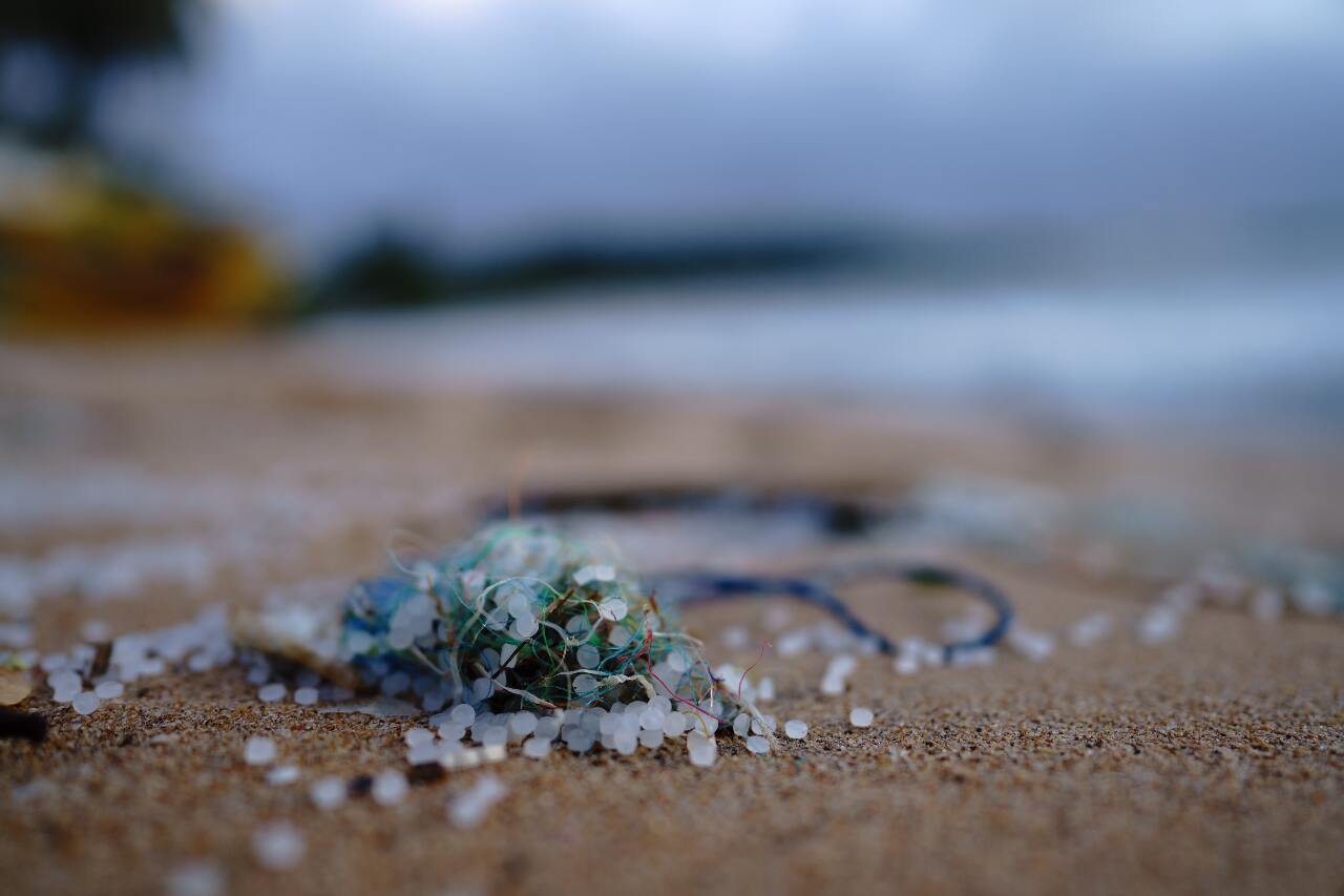 Des microplastiques en mer