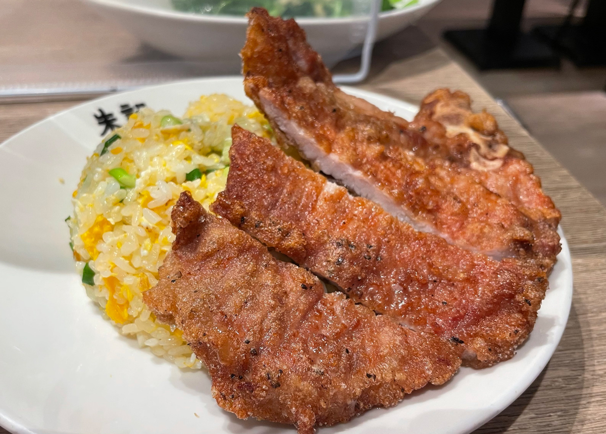 côte de porc à la taiwanaise - paigufan (photo Valentin Floquet)