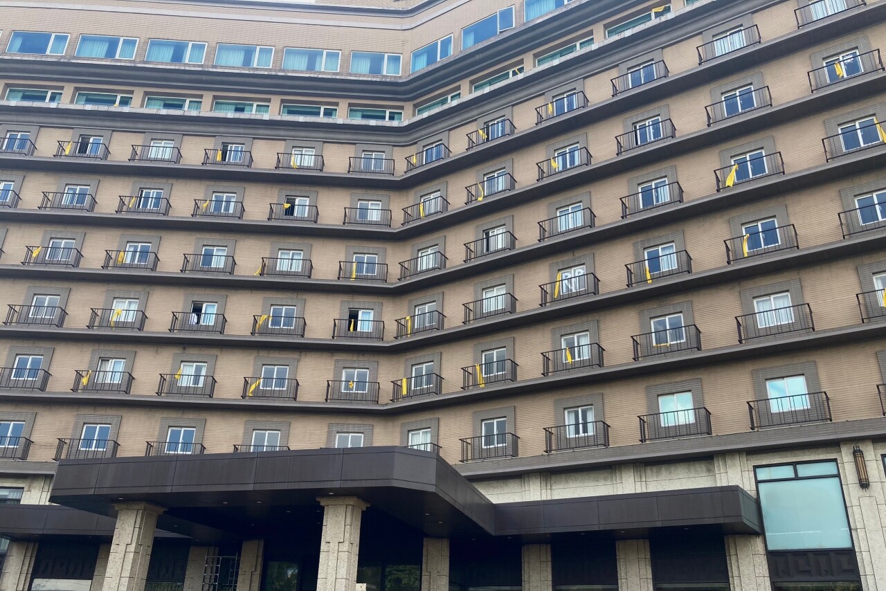 Mouvement des rubans jaunes du personnel navigant