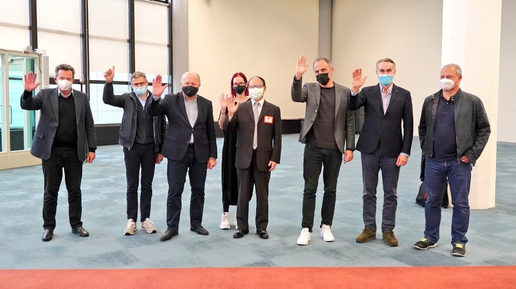 La première délégation du Parlement européen en visite à Taïwan