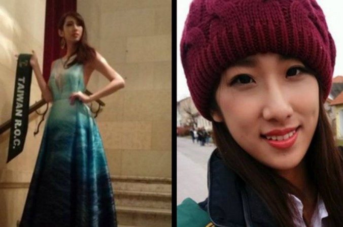 Un courrier diplomate avec Miss Taiwan