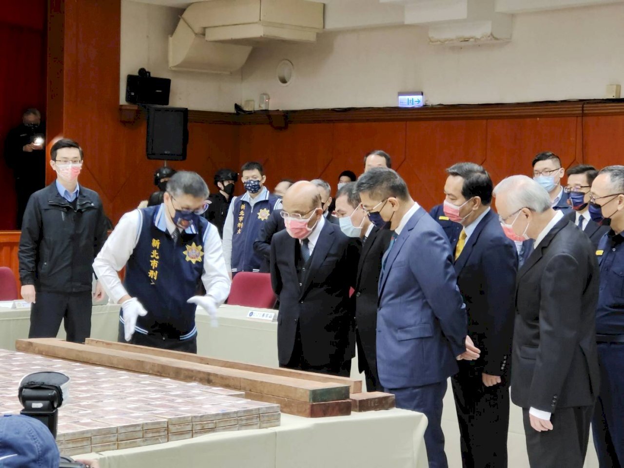 La police du Nouveau Taipei saisit près de 450 kilos d’héroïne